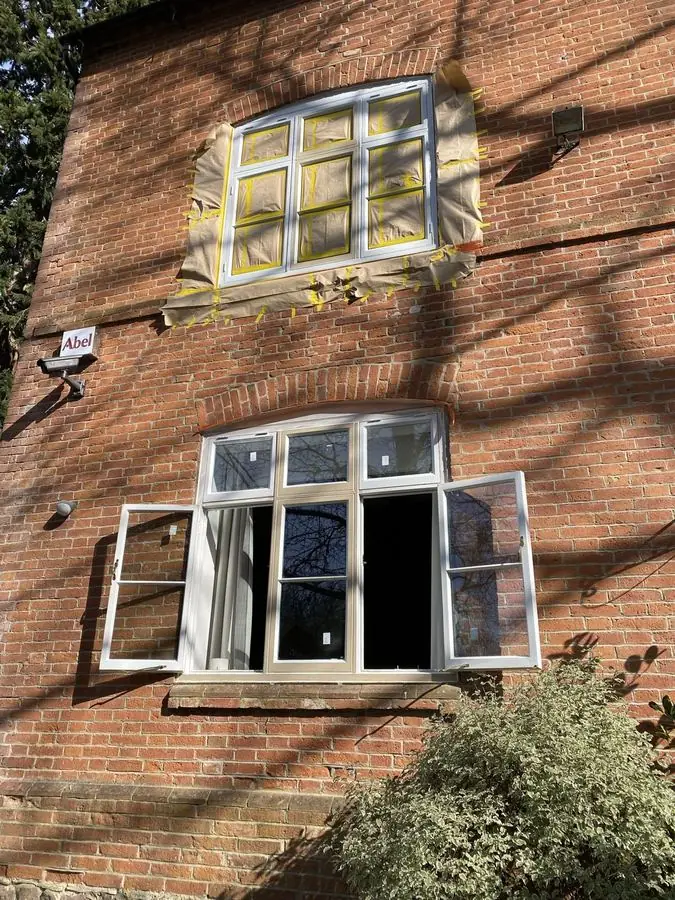 Casement window restoration and vacuum double glazing in Leicestershire — project photo