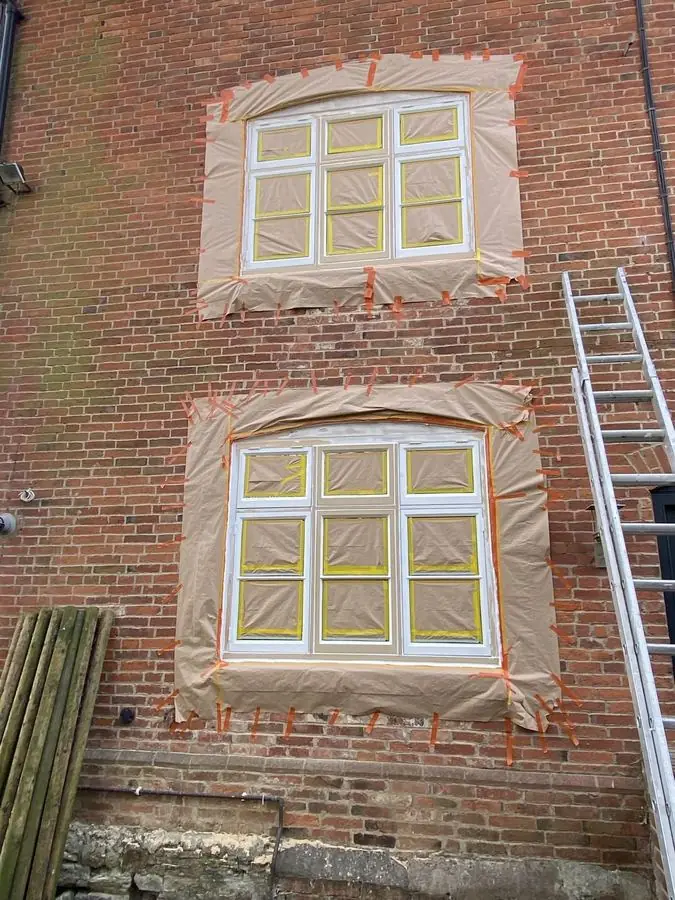 Casement window restoration and vacuum double glazing in Leicestershire — project photo