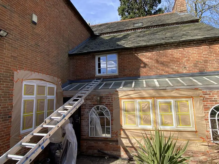 Casement window restoration and vacuum double glazing in Leicestershire — project photo