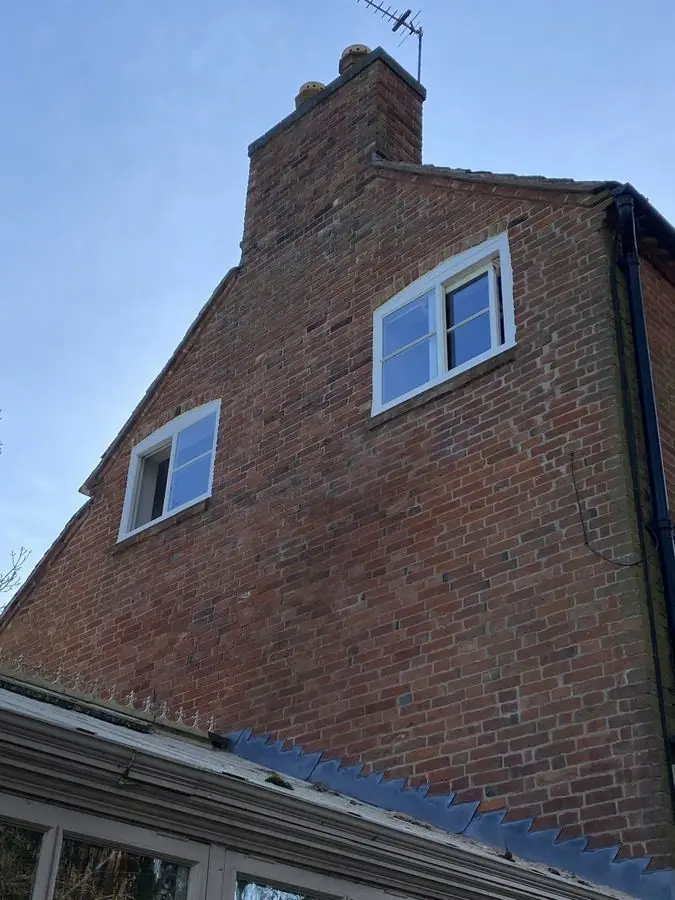 Casement window restoration and vacuum double glazing in Leicestershire — project photo