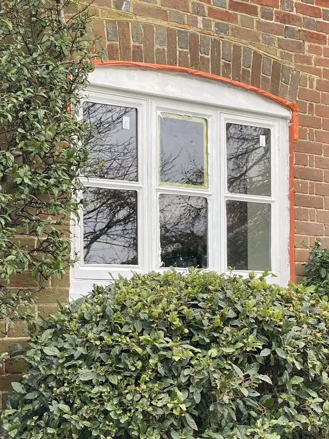 Casement window restoration and vacuum double glazing in Leicestershire — project photo