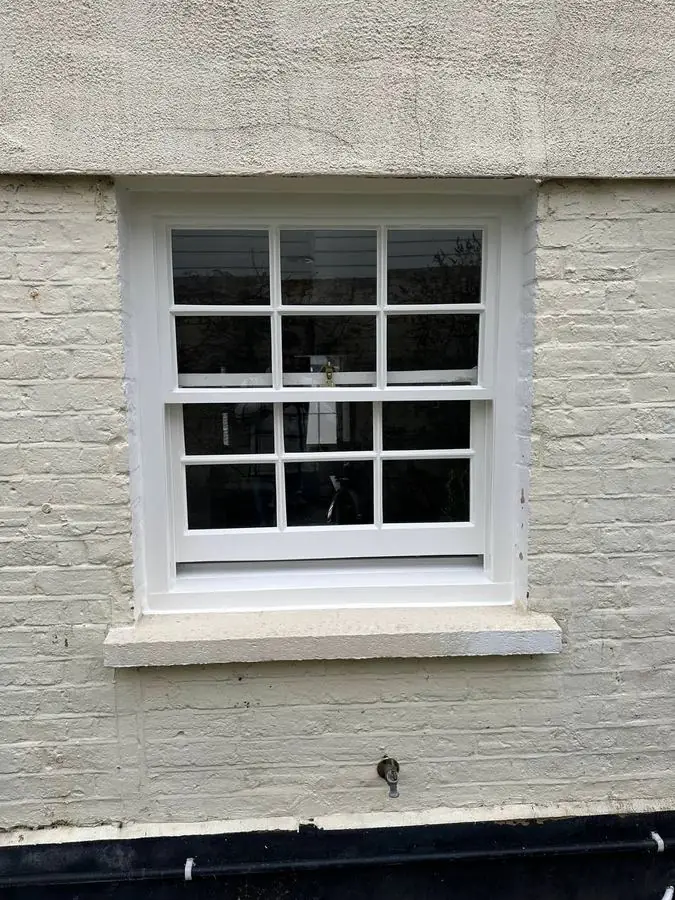Sash window restoration in Sawbridgeworth — project photo