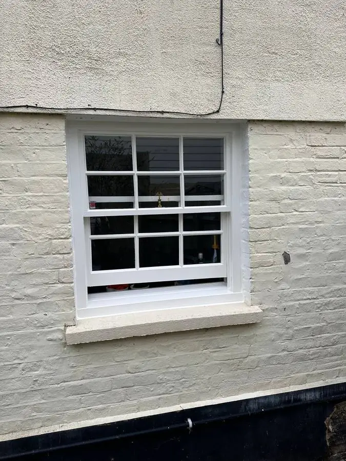 Sash window restoration in Sawbridgeworth — project photo