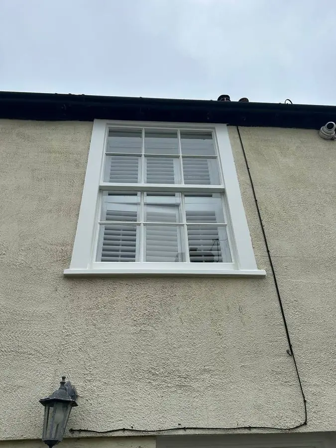 Sash window restoration in Sawbridgeworth — project photo