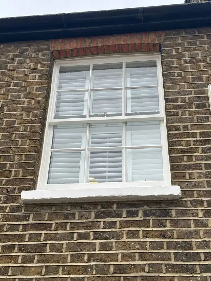 Sash window restoration in Sawbridgeworth — project photo