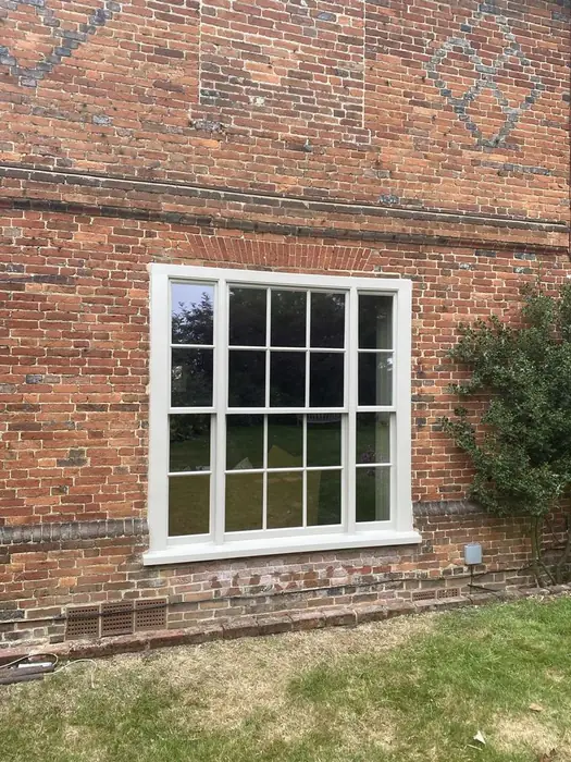 Sash window restoration — Six over Six