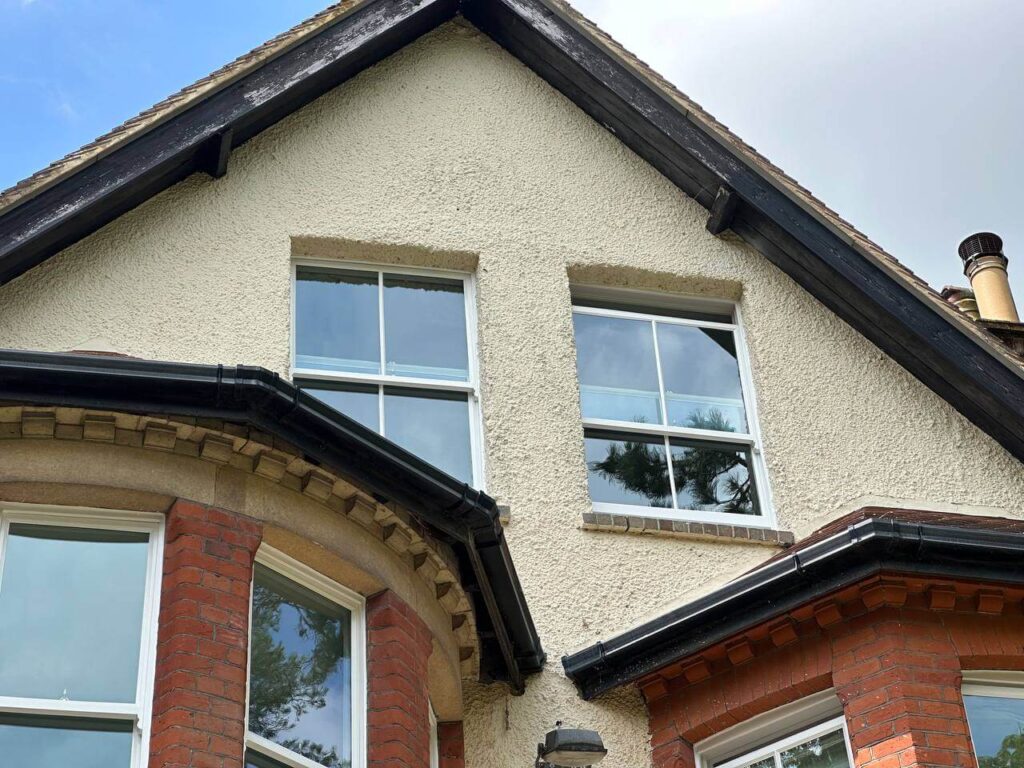 double glazes sash windows in bishops stortford