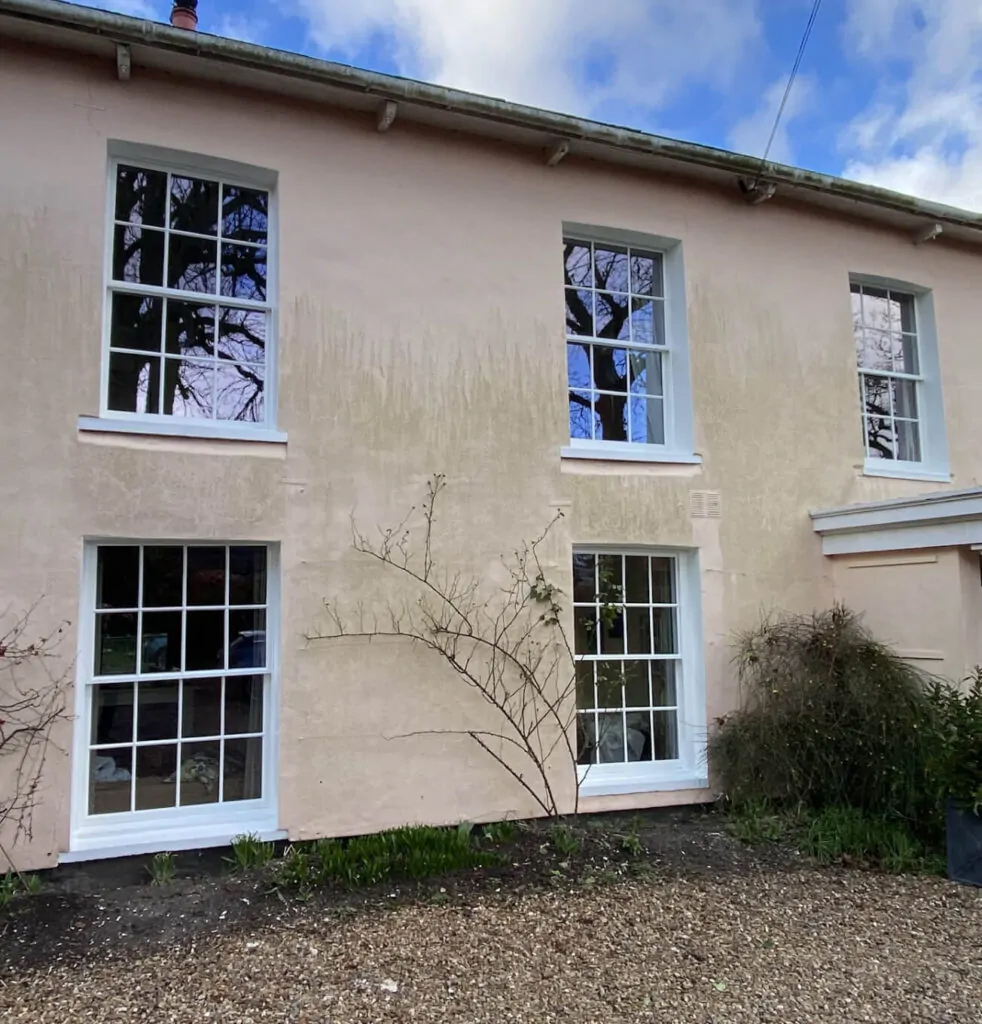 Sash window restoration Surrey