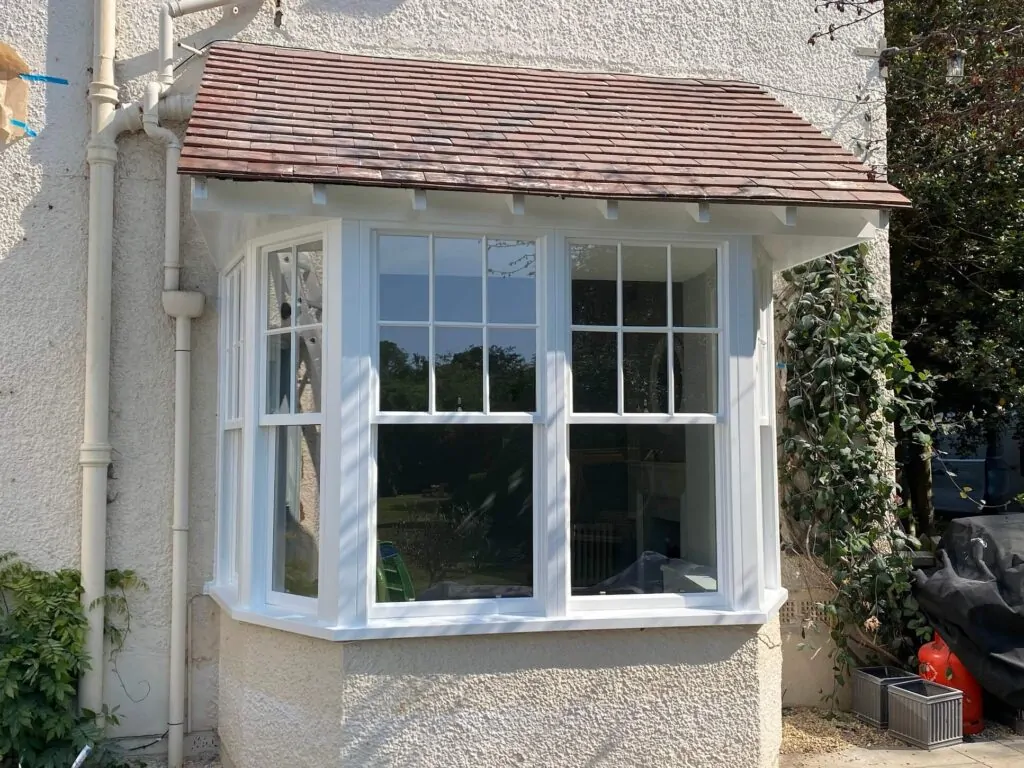 bay window restoration and double glazing in Northamptonshire