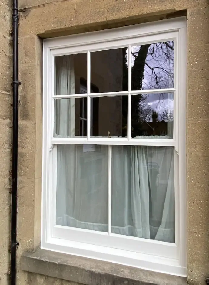 double glazed sash window